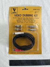Kit doppiaggio videoregistratore vintage NOS Beta Vanco DK-8 RCA a RCA 3,5mm F VHS