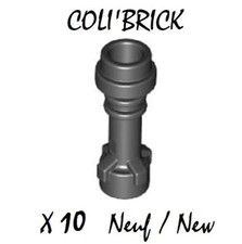 Lego 64567 - 10x Minifig Weapon Lightsaber Hilt Straight Laser - Black - NEUF