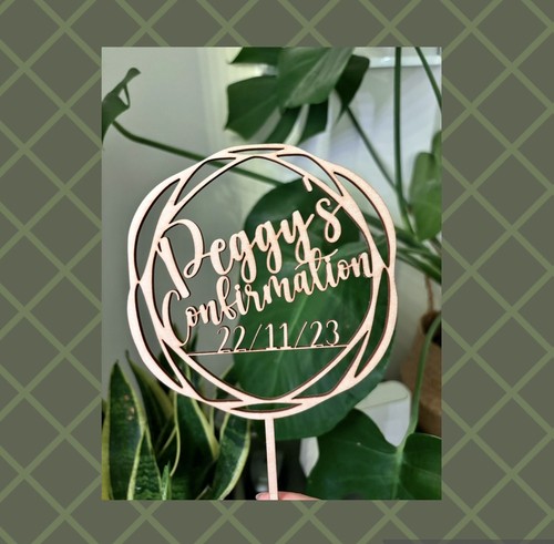 Cake topper cresima - cake,