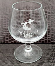 HENNESSY BICCHIERE PUBBLICITARIO D'EPOCA DA COLLEZIONE