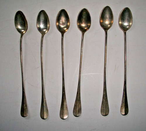 Antico set cucchiaini - cucchiaini, lunghi