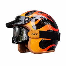Casco moto retrò vintage - retrò, 3/4