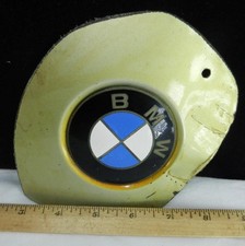 Vintage Enamel BMW Automobile