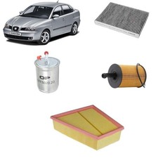 Kit tagliando 4 filtri per