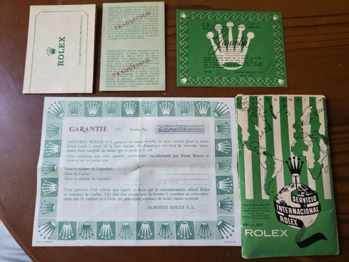Raro documento garanzia - documento, e