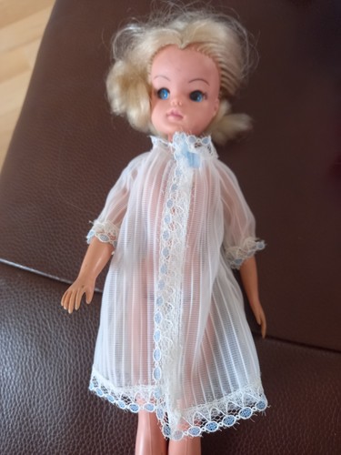 Vestaglia vintage sindy - vestaglia, bianca