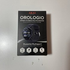 Orologio multifunzione Akai K-FIT300 smart fitness per Android e Ios