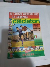 ALBUM CALCIATORI 1968.69 68.69 COMPLETO , Ristampa L' Unita' , Figurine Panini