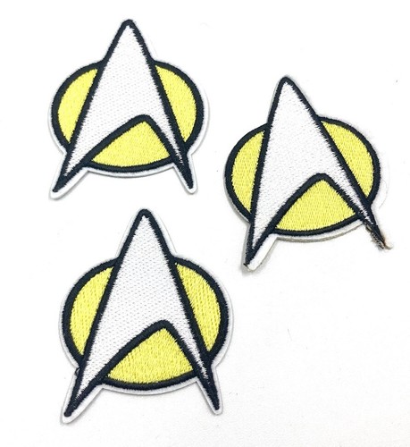 Set toppe ricamate star - 3,