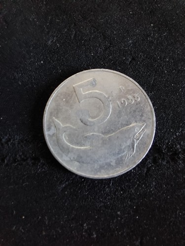Moneta rara lire delfino - moneta,