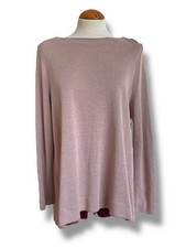 COS. T-shirt rosa manica