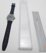 Orologio da polso SWATCH QUARTZ GK 702 O Windows Ø 34 mm 1991 confezione originale