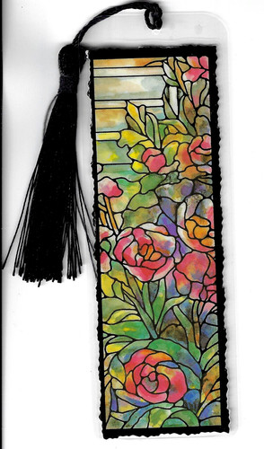 Arte louis tiffany - louis, bookmark