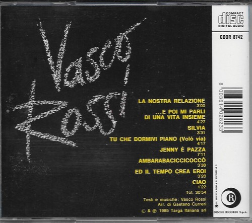 Vasco rossi raro - raro, cd