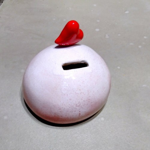 Salvadanaio ceramica - salvadanaio, in