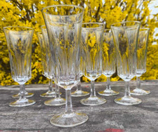 10 flûtes à champagne en
