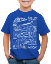 T-shirt bambino Delorean