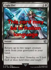 MTG 4x FIGHT ON! EXC -