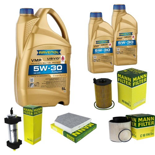 Mann controllo set ravenol - set, l