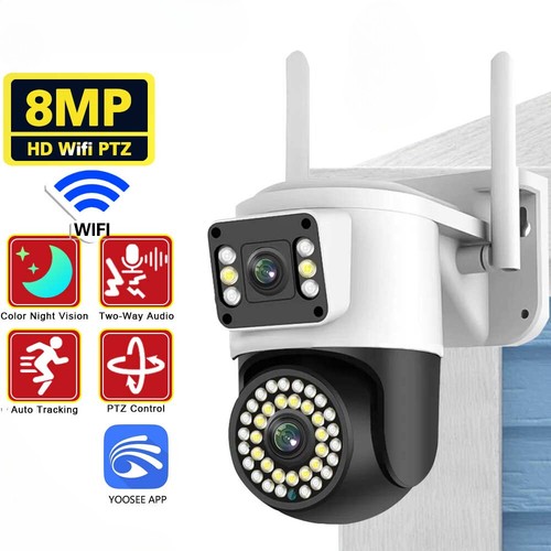 Telecamera 8mp ptz wifi - ptz,