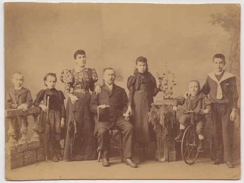 Grande ritratto famiglia - grande,