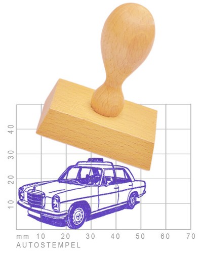 Timbro auto epoca mercedes - timbro,