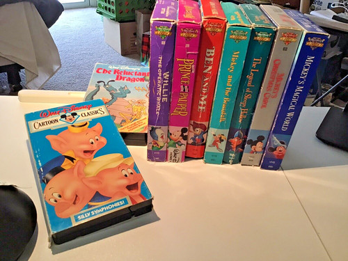 Walt disney mini classics vhs - disney,