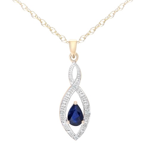 Collana con ciondolo oro - ciondolo,