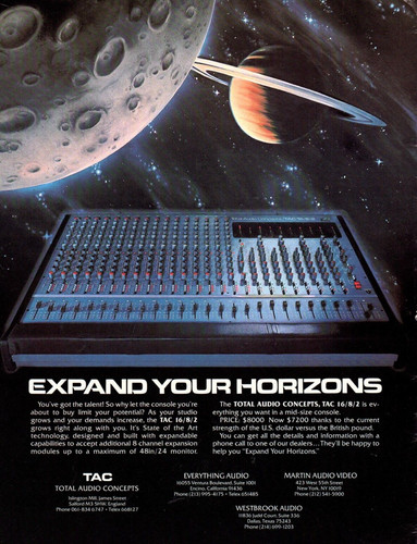 Console mixer vintage - , tac