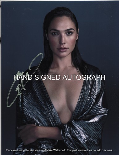 Gal gadot autografo x - gadot, 1/2