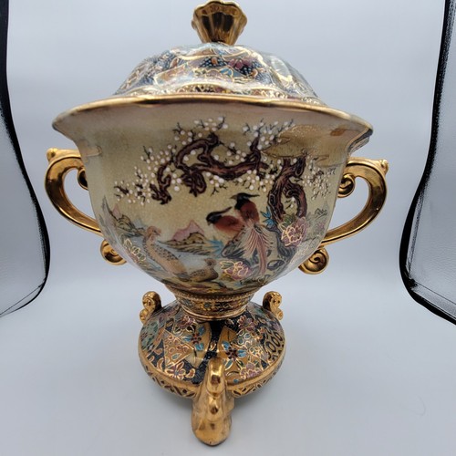 Vaso treppiede satsuma con - vaso,