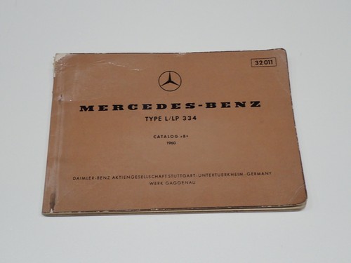 Mercedes type 334 - mercedes, l/lp