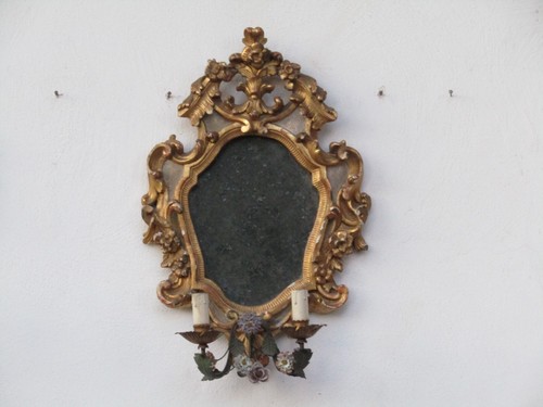 Antica specchiera decorativa
