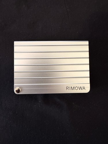 Rimowa card holder alluminio - rimowa,