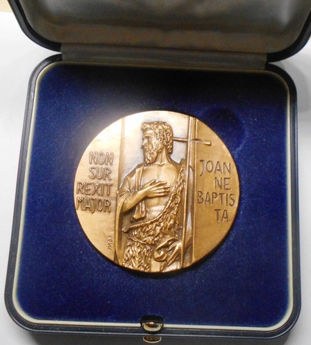 Medaglia ceneri giovanni - ceneri, s.giovanni