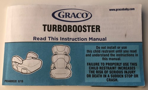 Graco turbobooster car seat - graco,
