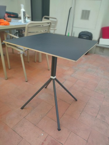 Tavolo nero nolita pedrali - nolita, t