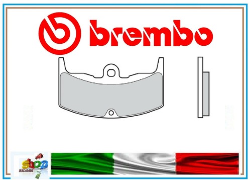 Coppia pastiglie brembo 07ho17 - coppia,