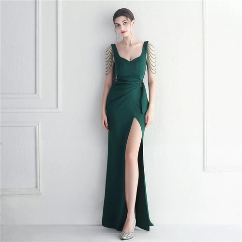 Vestito abito elegante lungo - elegante,