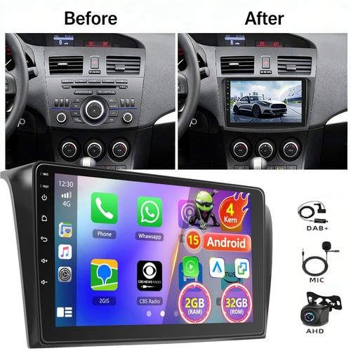 Per mazda 2004 2009 - bk, 2+32g