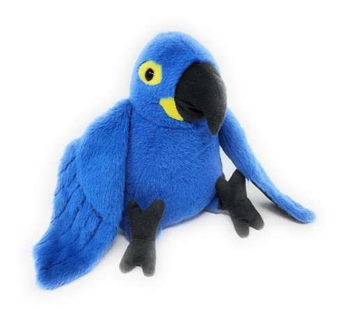 Peluche fagiolo ara giacinto