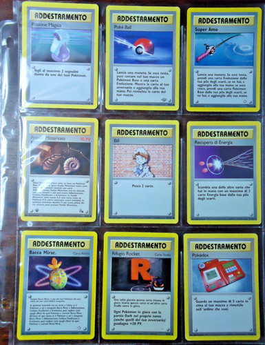 Carte pokemon addestramento - 9,