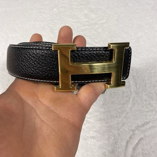 Hermes belt 120 black gold - hermes,