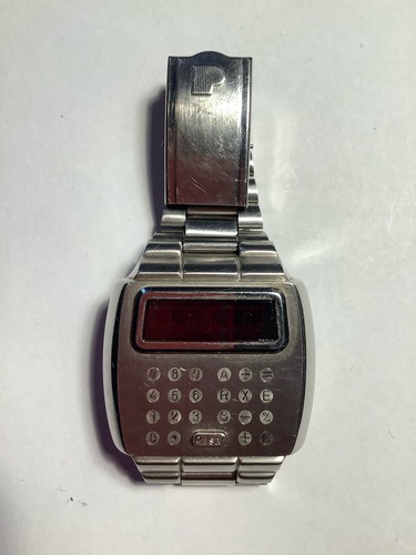 Pulsar led clock with - pulsar,