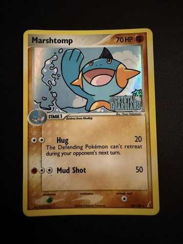 Marshtomp 100 crystal - marshtomp,
