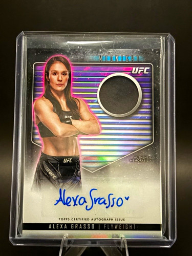 Topps 2024 midnight ufc alexa - topps,