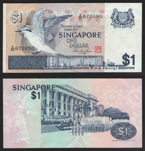 Singapore banconota da 1 - -,