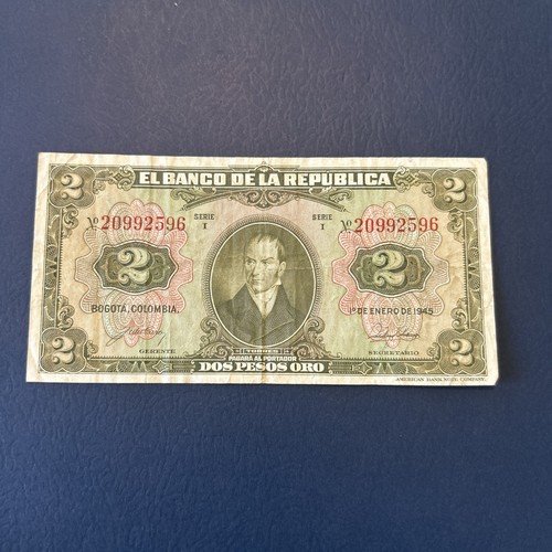 Colombia pesos oro - colombia,