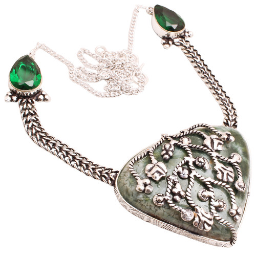 Collana argento placcato - in,