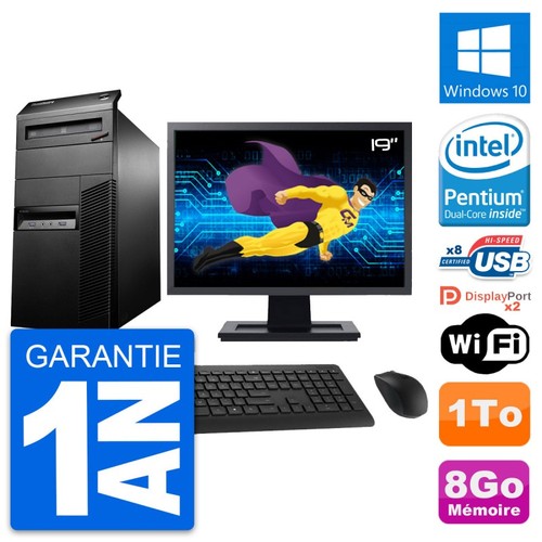Tour lenovo m93p schermo 19 - pc,